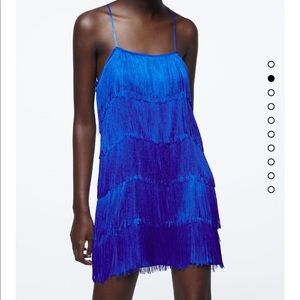 Fringed Mini Dress